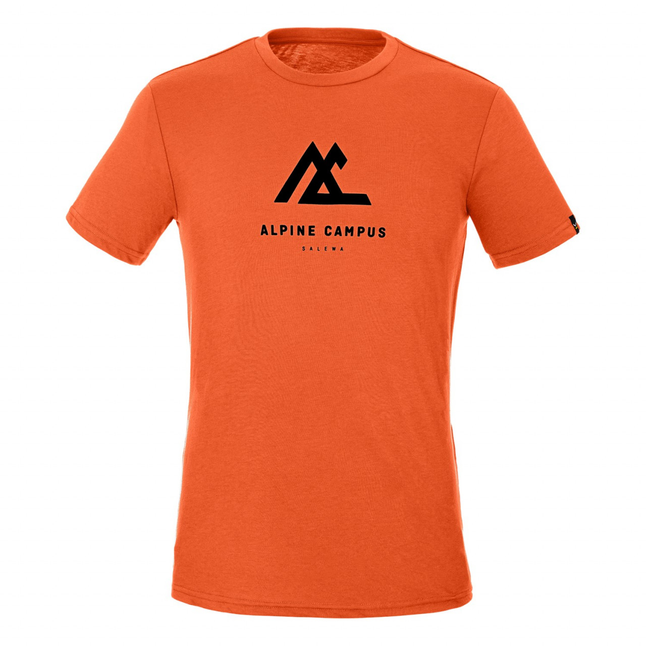 Salewa Geometric Dry Short Sleeve T-Shirts ανδρικα πορτοκαλι/κοκκινα πορτοκαλι Greece WG3982647